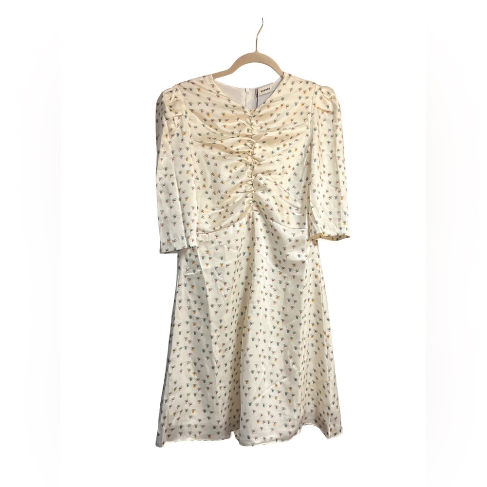 Sandro NWT Aquarelle fruit-print minidress - Picture 7 of 16